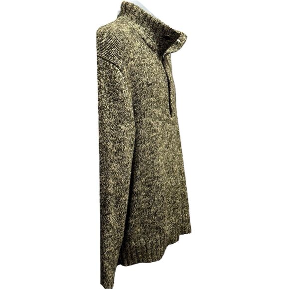 Vintage Polo Ralph Lauren 1/4 Button Sweater Tan Men’s Size XXL - Picture 3 of 7